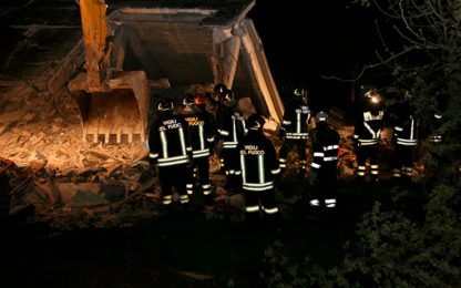 Terremoto in Abruzzo: i soccorritori al lavoro. Il video